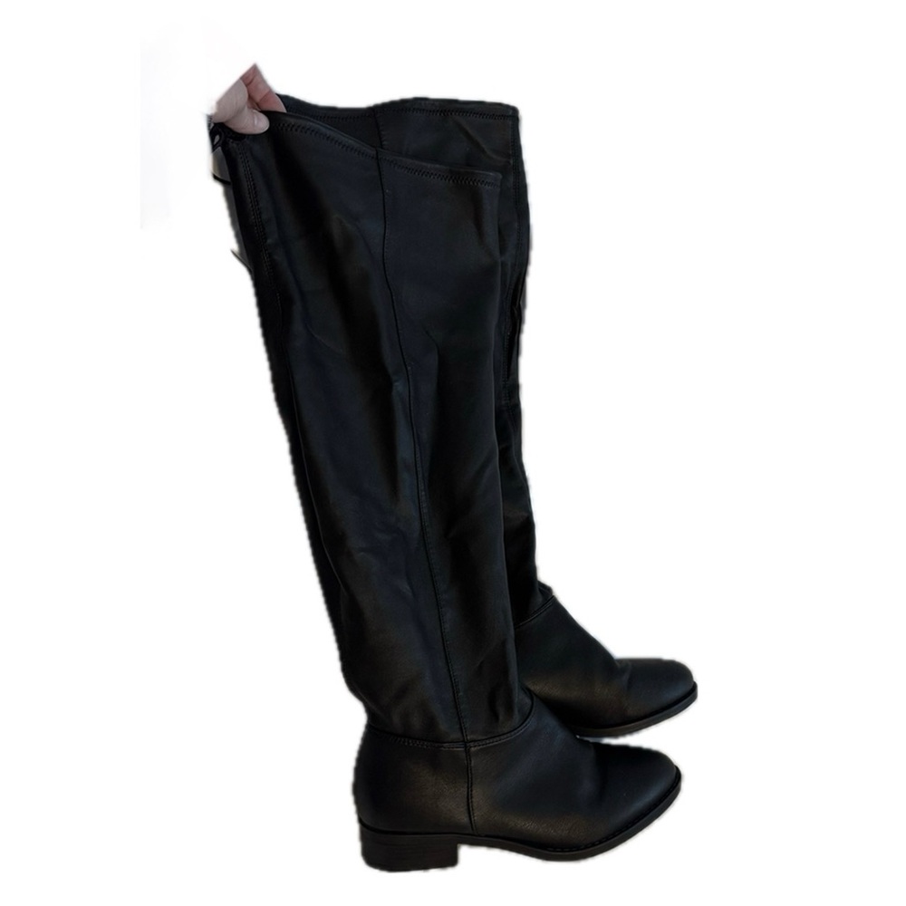 Addition-Elle ‘Piper’ 9W Black 24” Over Knee, High Boots Whimsigoth EUC